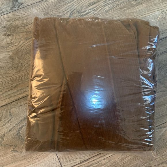 NWT LANDS' END CORDUROY TRADITIONAL PLEATED PANTS BROWN UMBER 42 - Picture 8 of 8